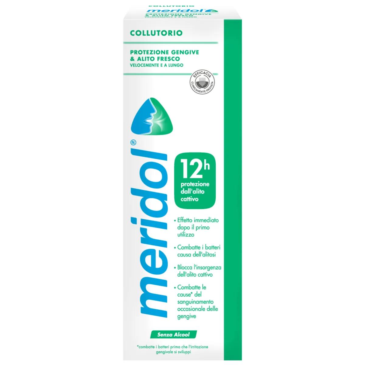 Meridol Halitosis Collutorio Anti-Alitosi Nuova Formula 400 ml