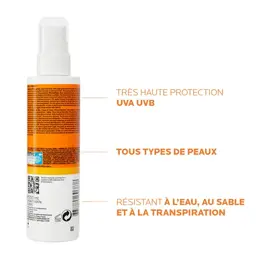 La Roche Posay Anthelios Crème Solaire Spray Invisible Corps SPF50+ 200ml