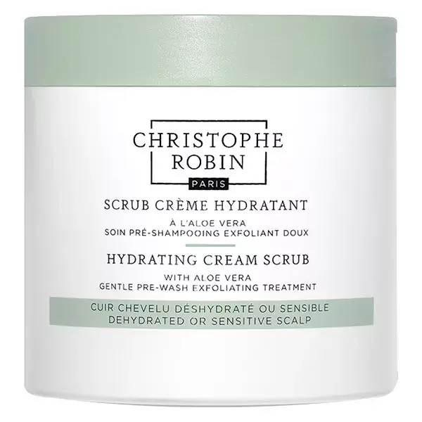 Christophe Robin Scrub crème hydratant à l'aloé véra 250ml