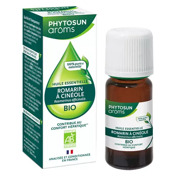 Phytosun Aroms Organic Rosemary Cineole Essential Oil 10ml
