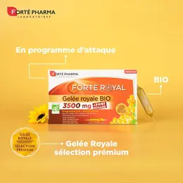 Forté Pharma Forté Royal Gelée Royale 3500mg Bio 10 ampoules