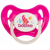 Baboo Symmetrischer Silikon-Schnuller, leuchtet im Dunkeln, Meeresleben, Rosa + 6 m