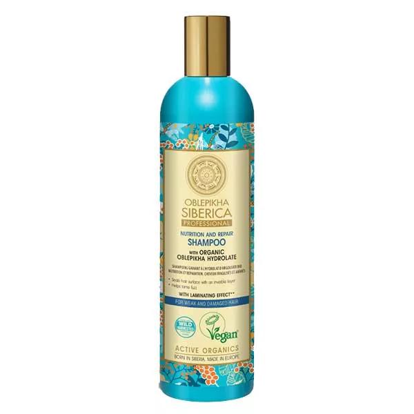 Natura Siberica - Shampoing à l'Argousier Cheveux Fragilisés et Abimés 400ml