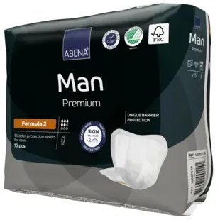 Abena Man Fórmula 2 Incontinencia 15 uds