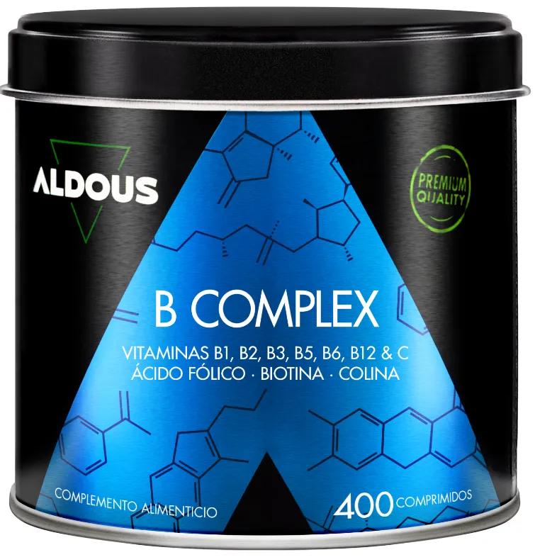 Aldous Bio Complexe Vitamine B + Vitamine C 400 Comprimés