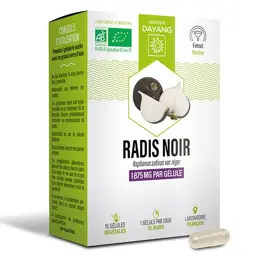 Dayang Radis Noir Bio 15 gélules