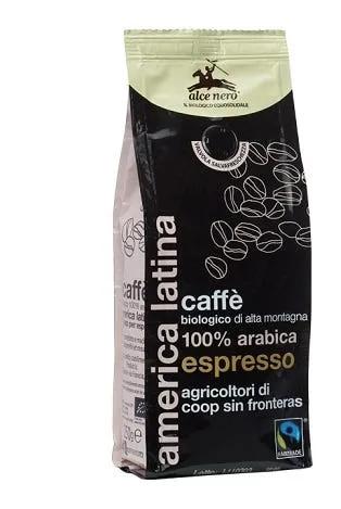 Alce Nero Caffè 100% Arabica per Espresso Biologico 250 g