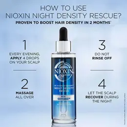 Nioxin Night Density Rescue Intensive Therapy Traitement Anti-Chute 70ml