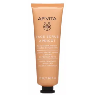 Apivita Sanftes Gesichtspeeling-Gel mit Aprikose 50ml