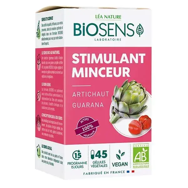 Biosens Stimulant Minceur Bio 45 gélules végétales