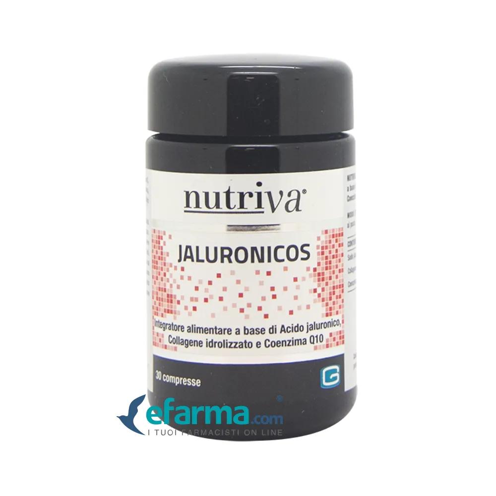 Nutriva Jaluronicos Integratore Invecchiamento Cutaneo 30 Compresse