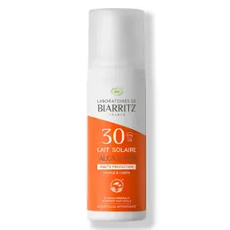 Laboratoires de Biarritz Soins Solaires Lait SPF30 Bio 100ml