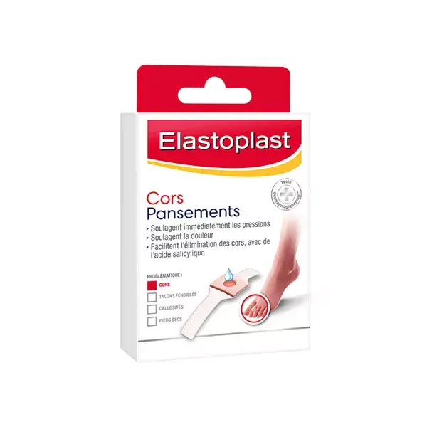 Cuernos de aderezo de elastoplast caja 8