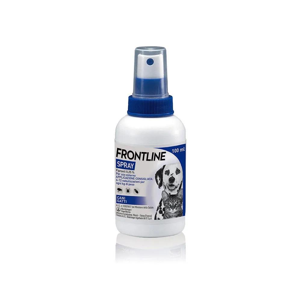 Frontline Spray Antiparassitario Cani e Gatti 100 ml