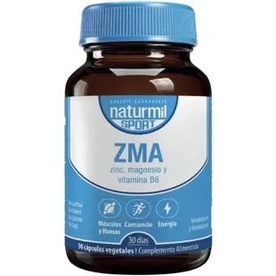 Naturmil Sport ZMA Zinc, Magnesium, Vitamin B6 90 Capsules
