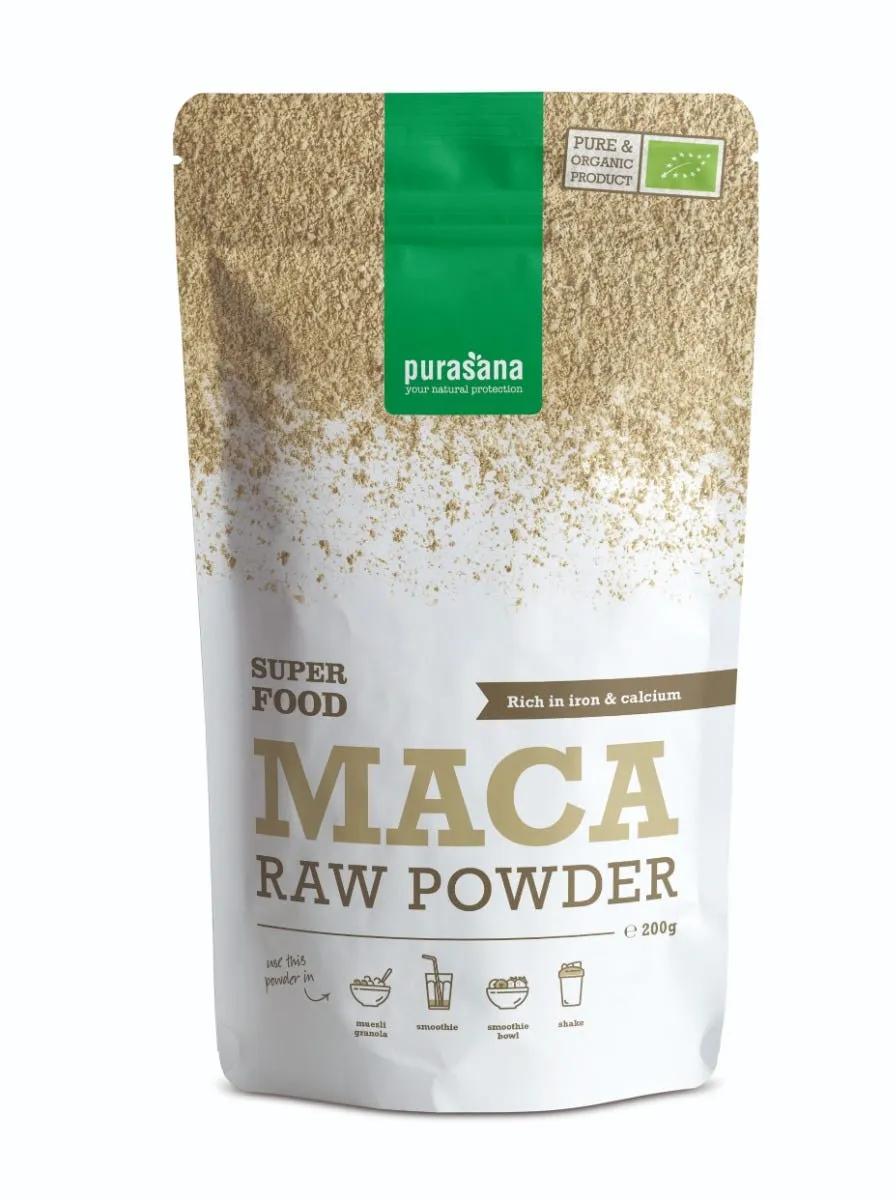 Purasana Vegan Maca in Polvere Bio 200g