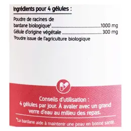 Nat & Form Écoresponsable Bardane Bio 200 gélules