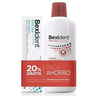 Bexident Pack Ahorro 20% GRATIS Colutorio 500ml + Pasta 75ml