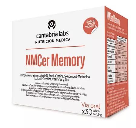 Nutrición Médica NMCer Memory Sabor Limão-Baunilha 30 Saquetas