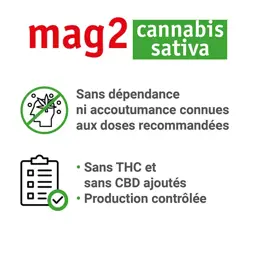 MAG 2 Cannabis Sativa 30 comprimés