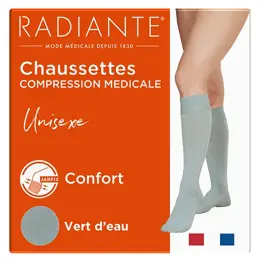 RADIANTE Chaussettes de compression Vert Ressource Taille 3 Classe 2