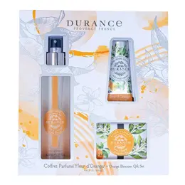 Coffret Parfumé Fleur d'Oranger 2023 Eau fraîche 100 mL, Savon 125 gr, Crème mains 30 mL