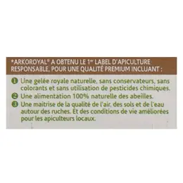 Arkopharma Arkoroyal Trésors de la Ruche Gelée Royale Bio 40g