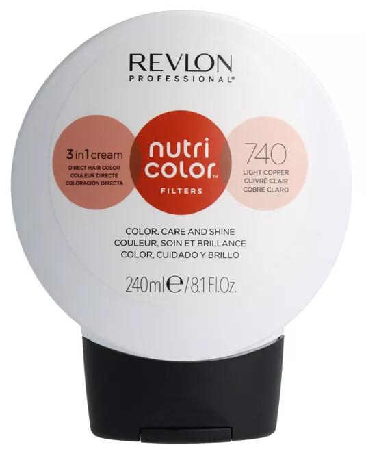 Revlon Nutricolor Filters Nº 740 Cobre Claro 240 ml