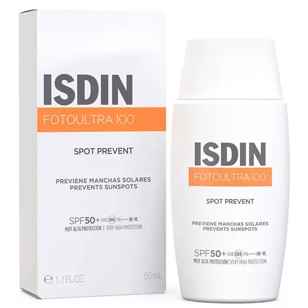 ISDIN FotoUltra Spot Prevent Crème Solaire Anti-Taches SPF50+ 50ml