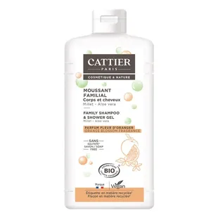 Cattier Gel Corpo e Capelli All' Aloe Vera Formato Famiglia 500ml