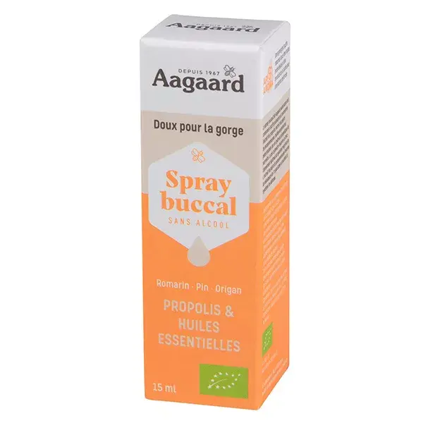 Aagaard Spray Buccal Sans Alcool 15 Ml
