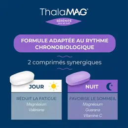 Thalamag Magnésium Marin Sérénité Jour Nuit 30 comprimés