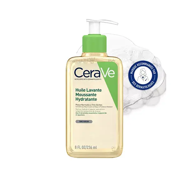 CeraVe Nettoyants Olio Detergente Mousse Idratante 236ml