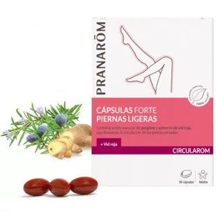 Pranarom Circularom Forte Light Legs 30 Capsules