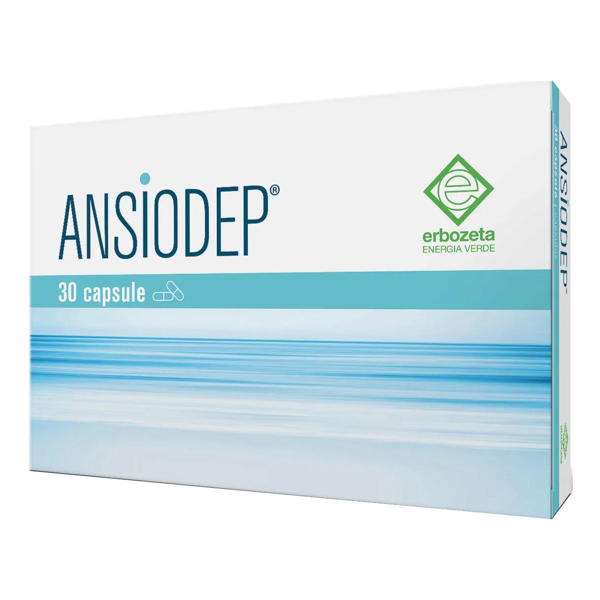 Ansiodep Integratore Ansia e Sonno 30 Capsule