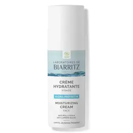 Laboratoires de Biarritz Soins Hydra-protect+ Crème Hydratante Visage Bio 50ml