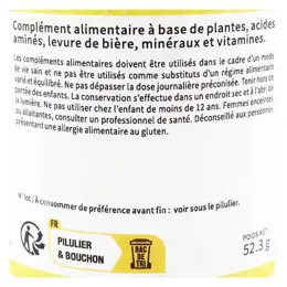 Phytaya Cheveux et Ongles Zinc Cystine B6 120 gélules