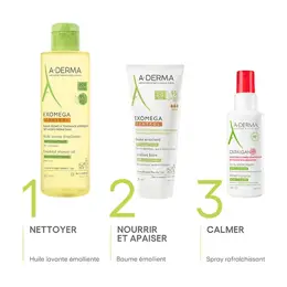 A-Derma Exomega Control Baume Émollient Anti-Grattage 400ml