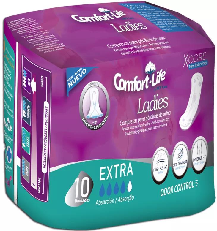 Compresse pour dames extra affectives 10Uds