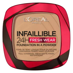 L'Oréal Paris Infallible 24H Fresh Wear Fondotinta in polvere n. 300 Ambra 9 g
