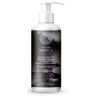 Natura Siberica SOS Hand Cream Repair and Nutrition Omega 3, 6 and 9 250 ml