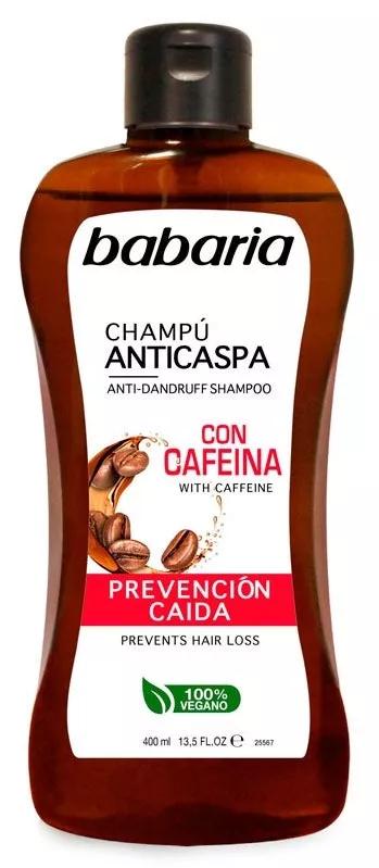 Babaria Champú Anticaspa Cafeína 400 ml