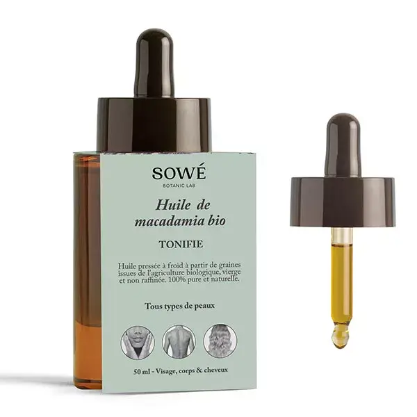 Sowé Huile Pure de Macadamia Bio 50ml