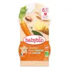 Babybio Repas Midi Bol Légumes Dinde Riz +8m Bio 2 x 200g