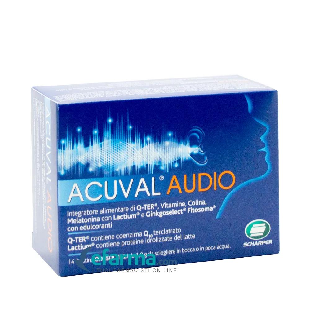 Acuval Audio Integratore Per L'Udito 14 Bustine