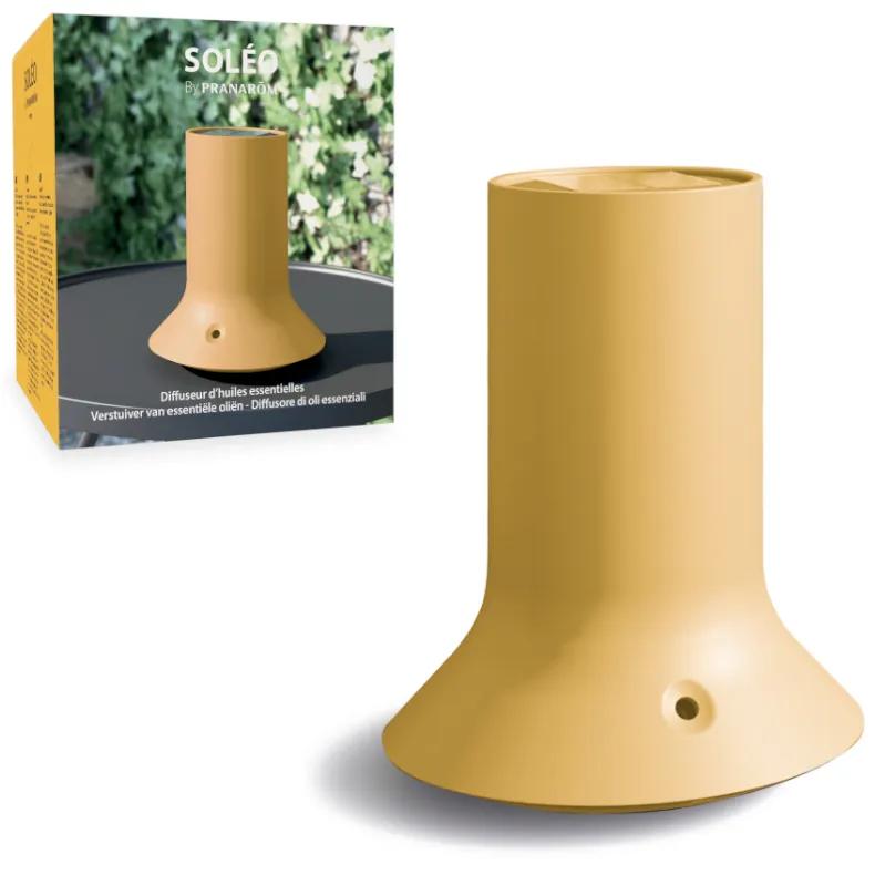 Pranarôm SOLÉO Gelber Solar- und tragbarer Diffusor