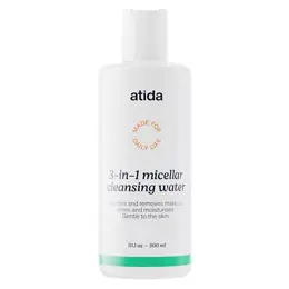 Atida Visage Eau Démaquillante Micellaire 3 en 1 300ml