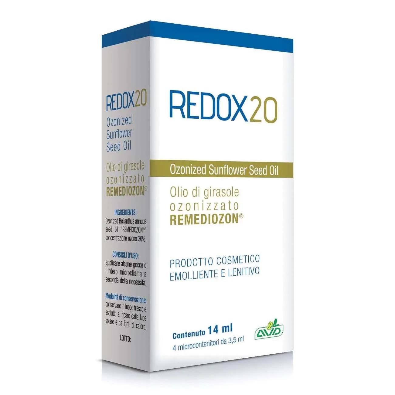 Redox 20 Emolliente Lenitivo 4 Microclismi