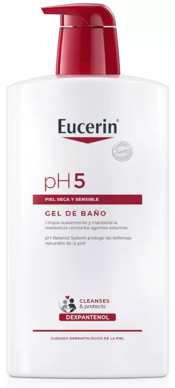 Distributeur d'Eucerin Ph5 Gel bain 00 Ml