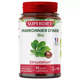 Superdiet Marronnier d'Inde Bio 45 gélules